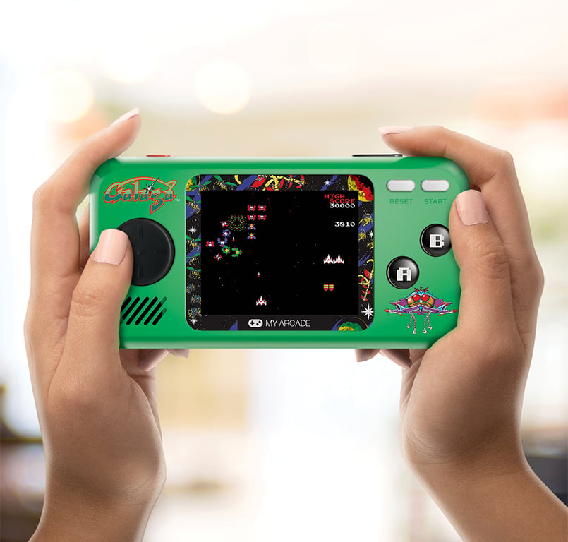 Mi arcade - Pocket Player Galaga - Juegos portátiles - 3 juegos en 1