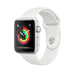 Apple Watch Series 3 OLED 42 mm Numérique 312 x 390 pixels Écran tactile Argent Wifi GPS (satellite)