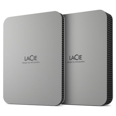 LaCie Mobile Drive (2022) disque dur externe 5 To 2.5'' USB Type-C 3.2 Gen 1 (3.1 Gen 1) Argent