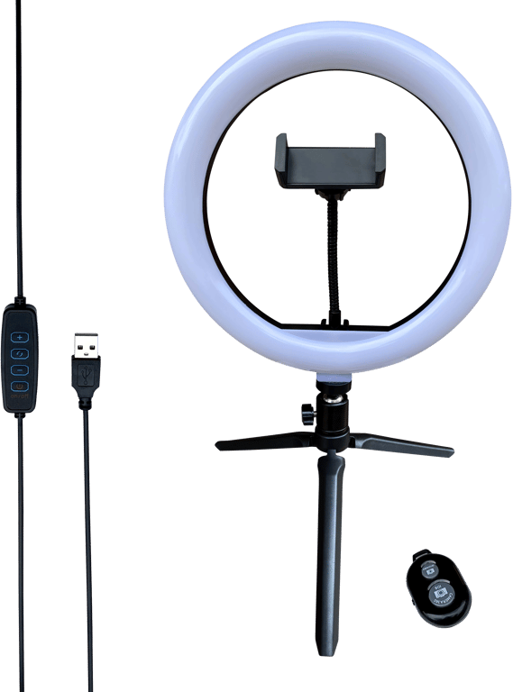 MOBILITY LAB - Photo Studio Lumiere Anneau LED avec Trépied