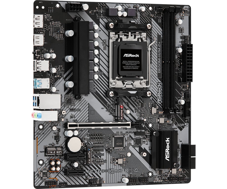 ASRock B650M H/ .2+ - vue 3