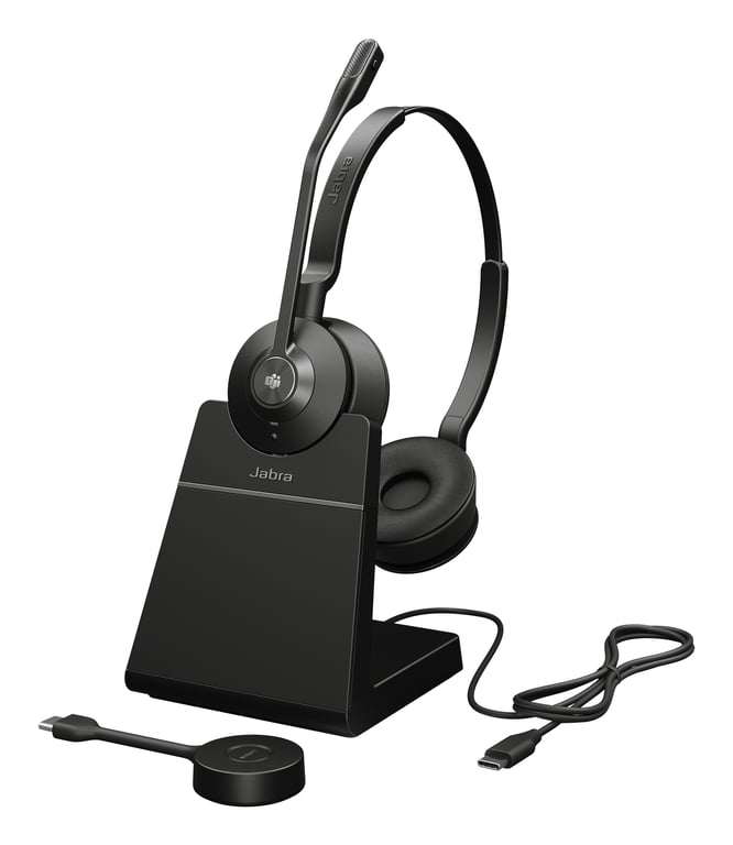 Jabra Engage 55 SE Auriculares Inalámbrico Diadema Oficina/Centro de llamadas Negro - Nuevo