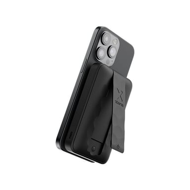 Xtorm Powerbank 10 000mAh inalámbrica con soporte magnético FS5W101 con función de pie Negro