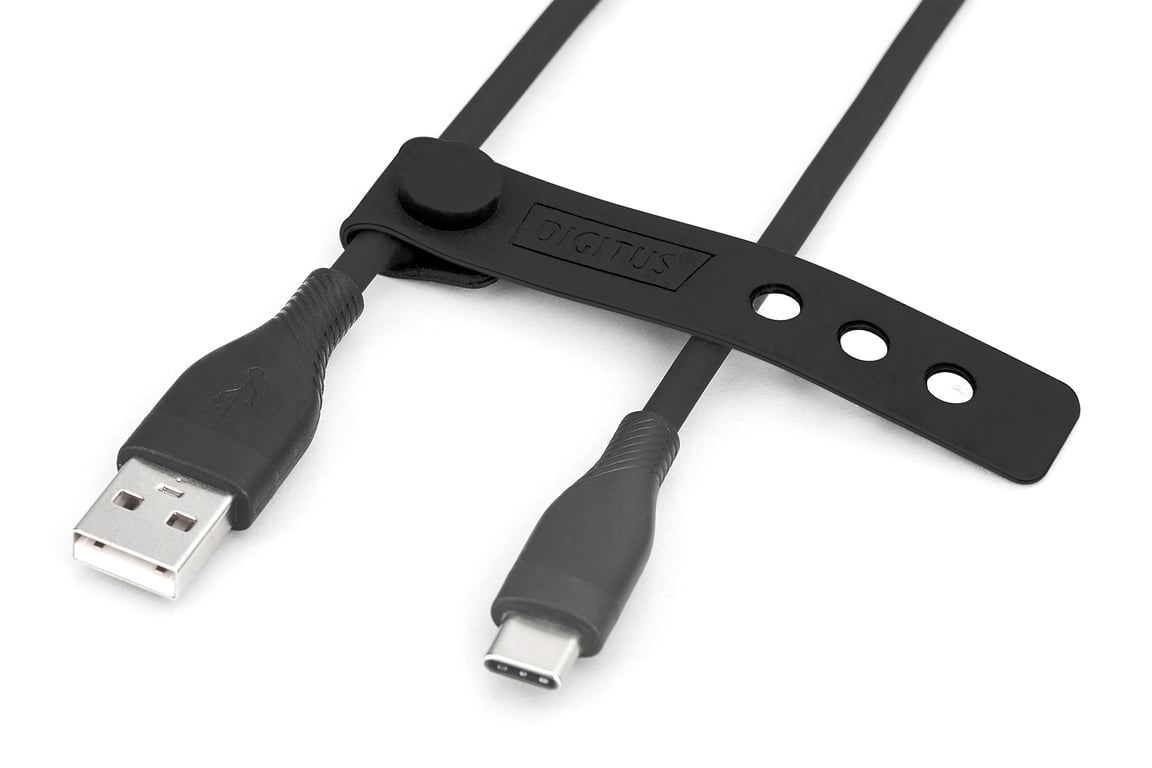 Digitus Câble de connexion USB C en silicone 0 5m Neuf - vue 3