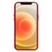 Coque pour iPhone 12 / 12 Pro Motif Essential Cover en Cuir Écologique Rouge