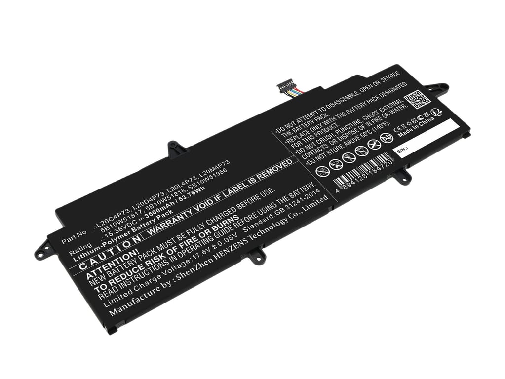 DLH LEVO4978 B054Y2 composant de laptop supplémentaire Batterie Neuf