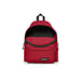 Sac à dos EASTPAK Padded Pak'r EK0006201O9 Rouge Scarlet compact avec dos et bretelles rembourrés, fermeture zippée haut et poche avant zippée Noir