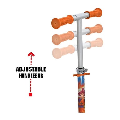 MONDO - Scooter / patín plegable de 2 ruedas - Dragon Ball