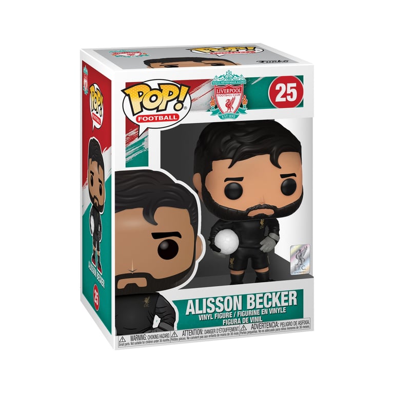 FUNKO Pop Football Liverpool Alisson Becker - vue 4