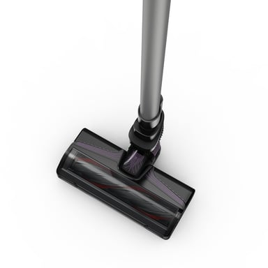 Rowenta RH1128 Aspirateur-balai 2 en 1 Batterie Sec Sans sac 0,4 L Violet, Aluminium