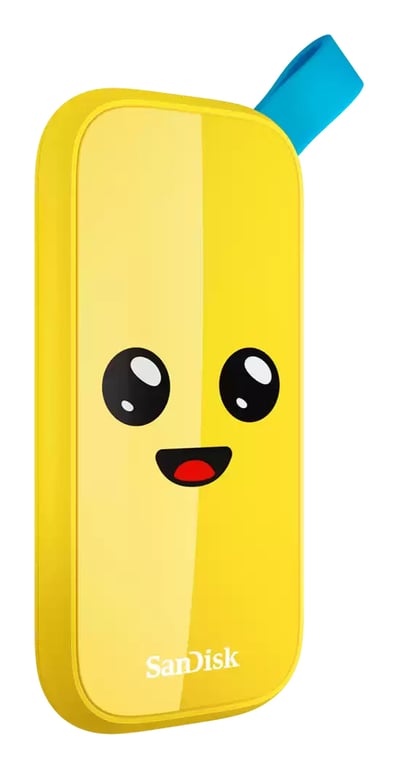 Disque dur SSD externe Fortnite Peely édition - vue 2