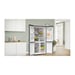 Réfrigérateur combiné - BOSCH SER4 - KFN96AXEA - Multi-portes - Classe E - 605 L - 183 x 90,5 x 73,1 cm - Acier brossé