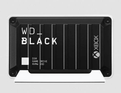 Western Digital WD_BLACK D30 1 To USB Type-C 3.2 Gen 2 (3.1 Gen 2) Noir, Blanc