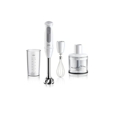 Mixeur plongeant Braun MultiQuick 5 MQ50236M 1000 W 21 vitesses Turbo Blanc