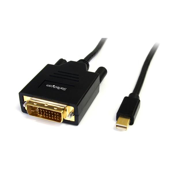 StarTech.com Câble Adaptateur Mini Displayport To Dvi 1.8 M Noir - vue 2