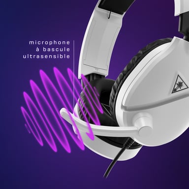 Turtle Beach Casque gaming multiplateforme Recon 70 - Xbox Series X|S, Xbox One, PC, Nintendo Switch, et appareils mobiles avec prise 3,5 mm - microphone à bascule, écouteurs de 40 mm