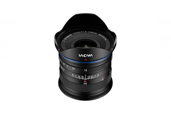 Laowa 17mm f/1.8 MFT MILC Objetivo estándar Negro