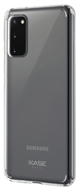 Coque hybride invisible pour Samsung Galaxy S20, Transparente