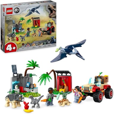 LEGO® Jurassic World Baby Dinosaur Rescue Centre - Set de construcción creativo