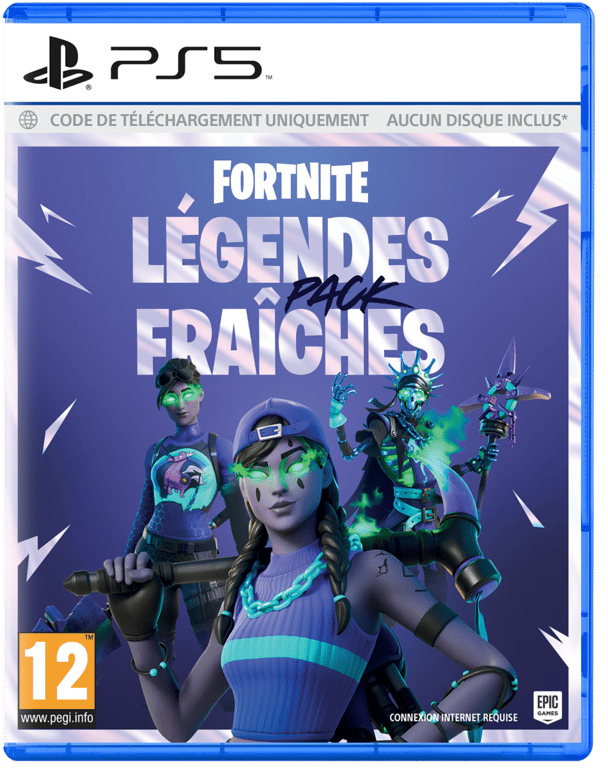 Fortnite - Légendes Animées [Code De Téléchargement] Pour PS4 - Version 2023 - Code Neuf Et Valide