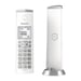 PANASONIC Téléphone résidentiel dect design - TGK220 - avec répondeur - Blanc