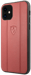Funda de piel auténtica Ferrari Off Track para Apple iPhone 11, Rojo