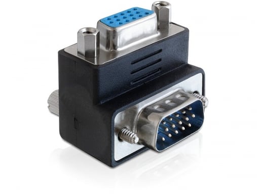 DeLOCK 65247 adattatore per inversione del genere dei cavi VGA [D-Sub] Nero (Delock VGA-adapter)