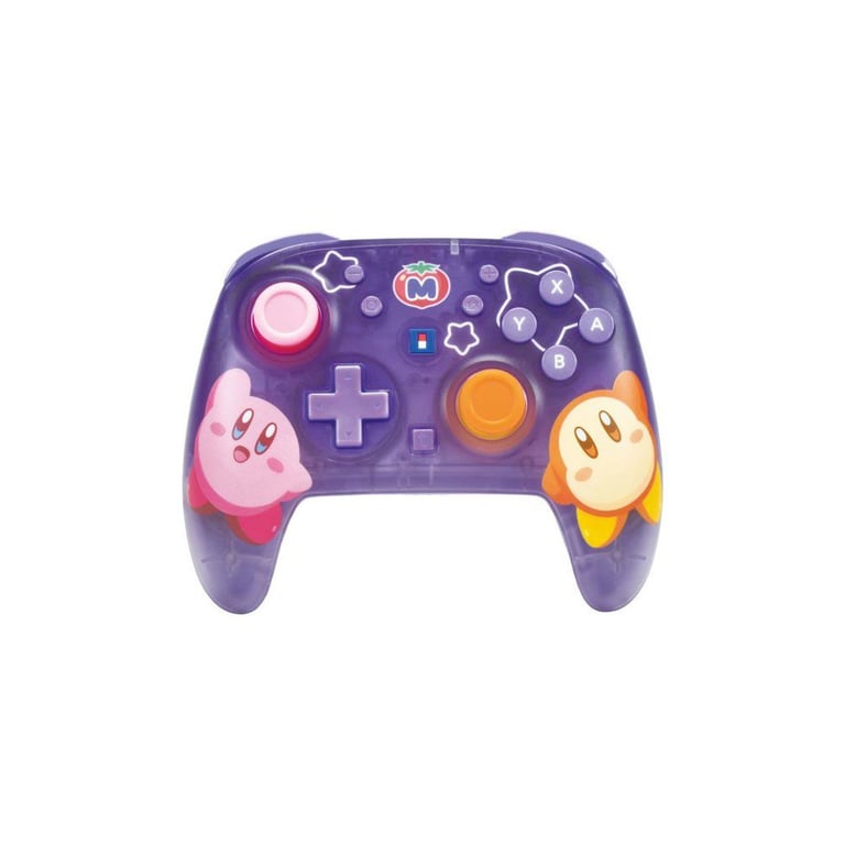 Manette sans fil Horipad Turbo Nintendo Switch 2 HORI Bouton C Autonomie 10 h Câble USB C Motif Kirby et Waddle Dee - vue 3