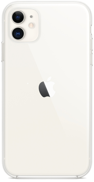 Apple MWVG2ZM/A coque de protection pour téléphones portables 15,5 cm (6.1 ) Housse Transparent