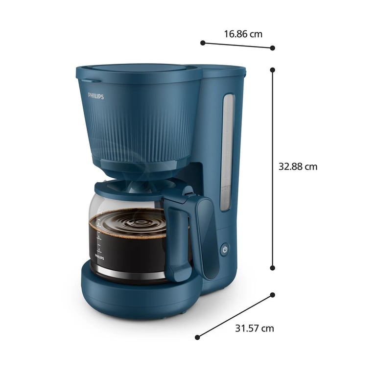 Cafetière Filtre PHILIPS HD7411/00 – 10 Tasses, 1080 W, Arrêt Automatique - vue 4