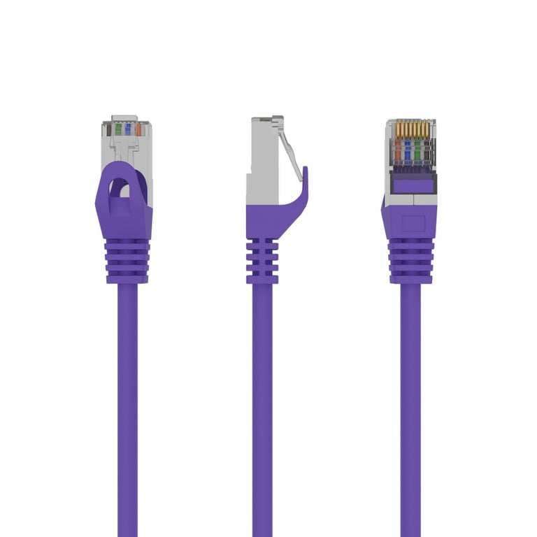 Patch cord CCS RJ45-RJ45 Cat.5E U/UTP-FLEX – colore blu – 1 mt