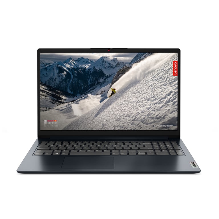 Lenovo IdeaPad 1 15ALC7 AMD Ryzen™ 7 5700U Ordinateur portable 39,6 cm (15.6 ) Full HD 16 Go DDR4-SDRAM 512 Go SSD Wi-Fi 6 (802.11ax) Windows 11 Home Français Bleu - Neuf