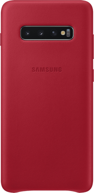 Coque en Cuir pour Samsung G S10 Plus Bordeaux Samsung