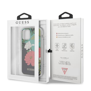 Etui Guess do iPhone 11 Pro Max czarny N°1 Flower Collection