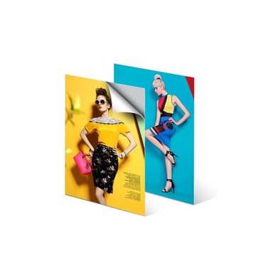 Papier d impression Kodak Photo Fabric Stick Ups Pack de 20 feuilles de papier photo autocollant Format 10 x 15 cm (A6) Finitio