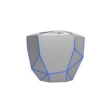 Enceinte Bluetooth Geo Speaker Argent
