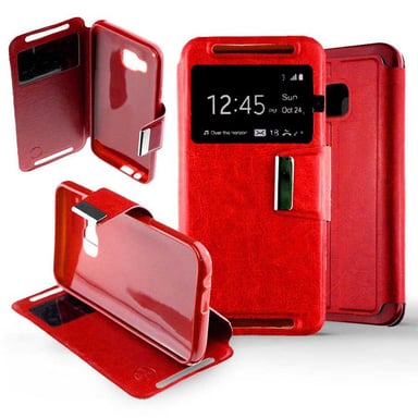 Etui Folio Rouge compatible HTC One M9
