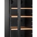 Cave à vin CAVISS S1190CBEG mono-température 190 bouteilles LED porte vitrée noire