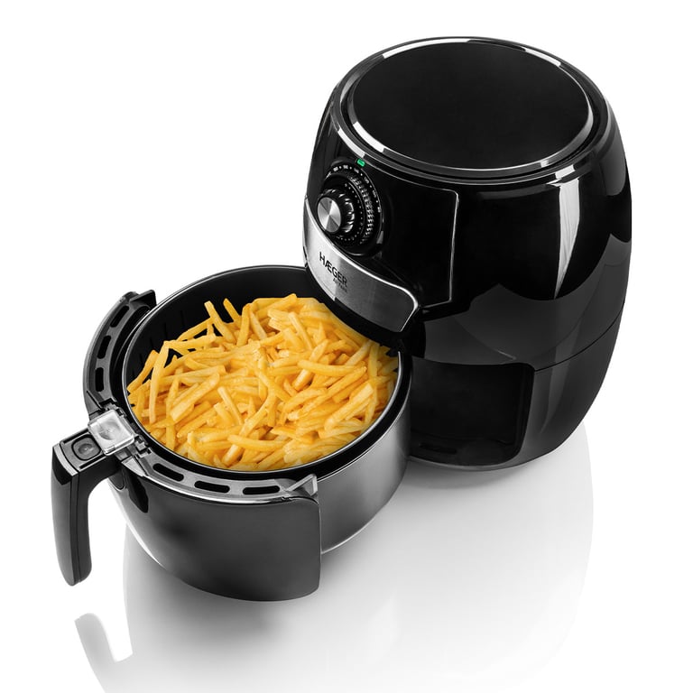 Friteuse D'Air Chaud Haeger AF-M37.002A – Capacité 4,2 L, 1500 W, Rotatif - vue 3