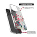 Funda de silicona - Compatible con Apple iPhone 17 Pro - diseño printemps en fleurs