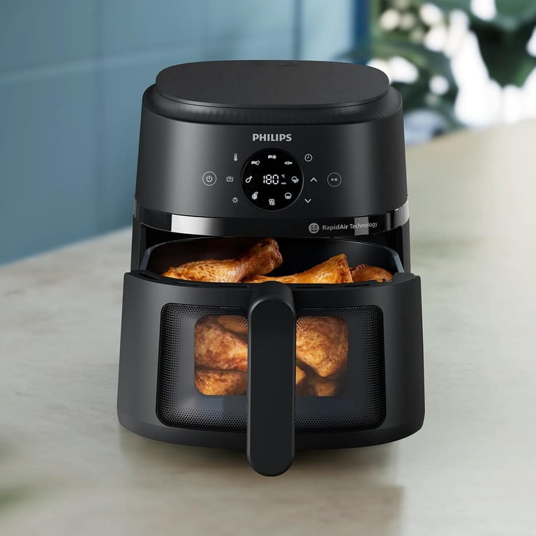 Friteuse Sans Huile Philips NA220/00 – 4,2 L, 1500 W, 13 Modes de Cuisson - vue 6