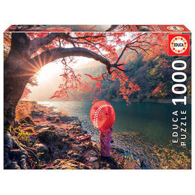 Puzzle Amanecer En El Rio Katsura Japon 1000Pz