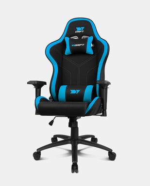 DRIFT DR110BL Sedia da gioco Seduta imbottita Nero, Blu