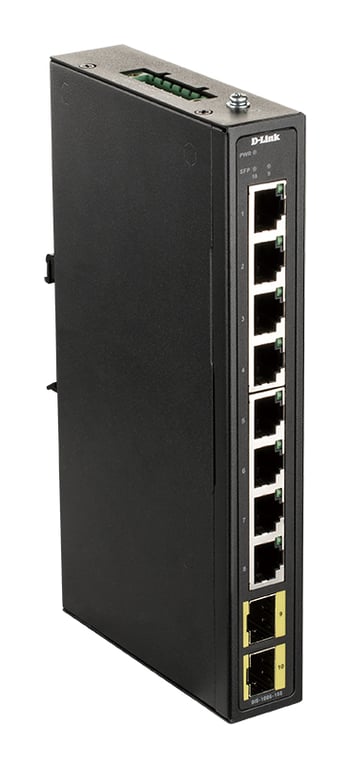 D Link DIS 10S commutateur réseau Non géré Gigabit Ethernet 101001000 DIN rail Neuf