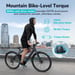 Bicicleta eléctrica urbana Engwe MapFour N1 PRO de 250 W con motor de transmisión central, fibra de carbono 700*42C, 360 Wh, compatible con aplicación