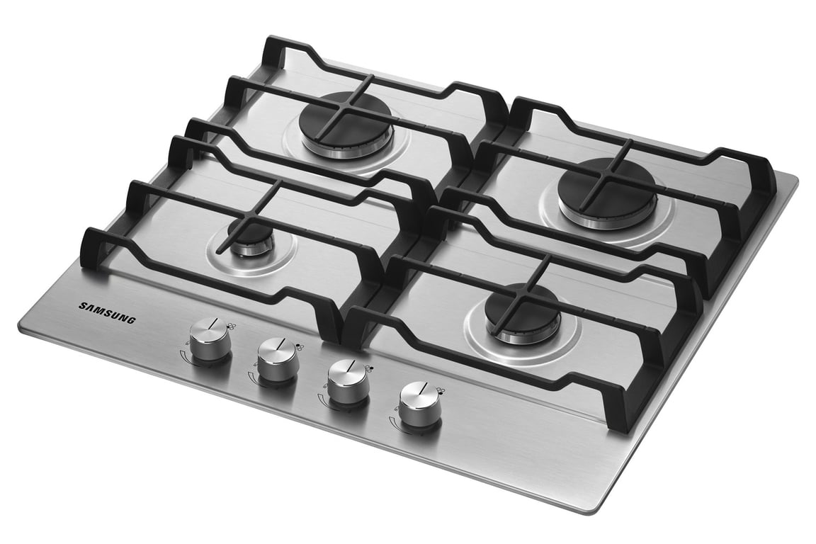 Plaque de cuisson à gaz Samsung NA64H3010AST1 Acier - vue 2