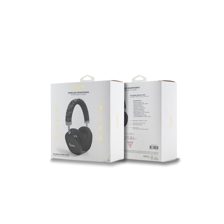 Casque Audio Bluetooth 5.3 Gcube Compatible Siri Certifié IPX4 Guess - vue 4