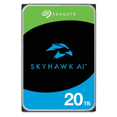 Seagate SkyHawk AI disque dur 20 To 7200 tr/min 512 Mo 3.5'' Série ATA III