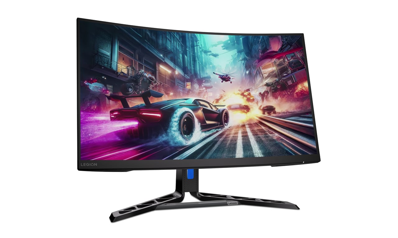 Lenovo Legion R32qc 30 Écran Gaming de 31.5" Incurvé avec Eyesafe QHD VA 180Hz 0.5ms HDMI+DP Cable DP AMD FreeSync Haut parleurs Réglage en Inclinaison - vue 7