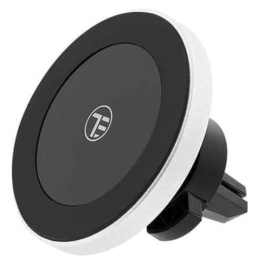 Cargador inalámbrico para coche Tellur, certificado QI, magnético, WCC2, negro